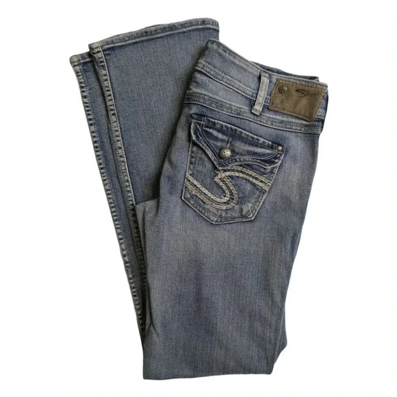 Silver Jeans Women's Blue Boot Cut Jeans - Picture 4 of 14